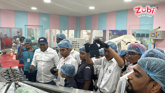 A Sweet Experience: Velammal Nexus School Students Visit Zubi Candy Factory