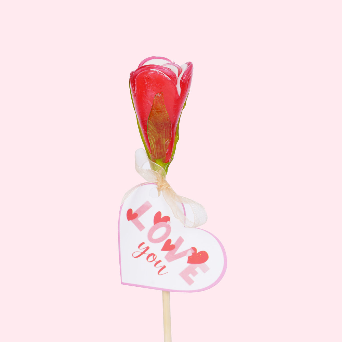 Zubi Red Rose Lolly - Enriched with Vitamin C