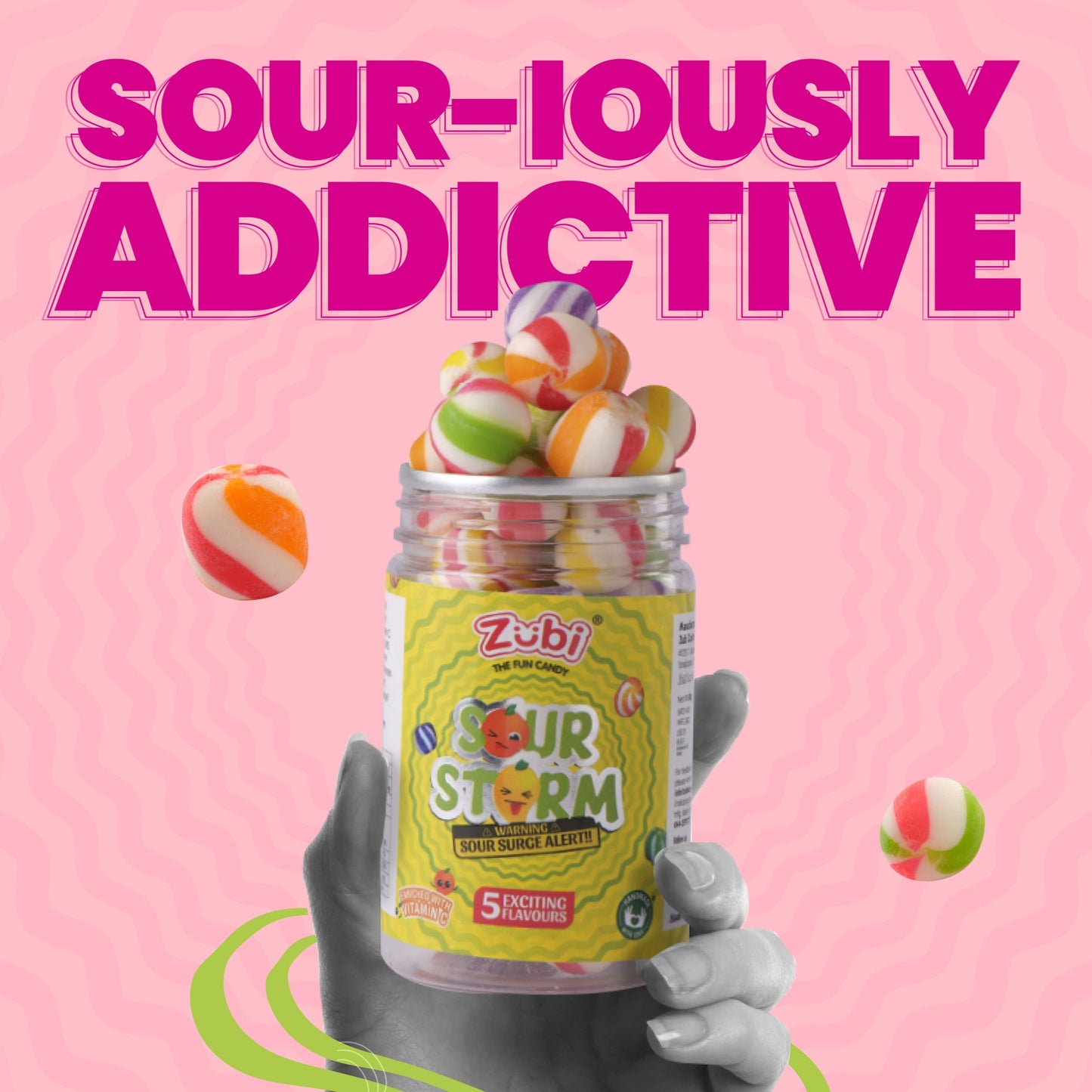 Sour Storm - Fruit Medley Jar (Pack of 6)