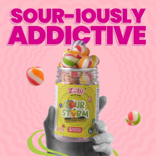 Sour Storm - Fruit Medley Jar (Pack of 6)