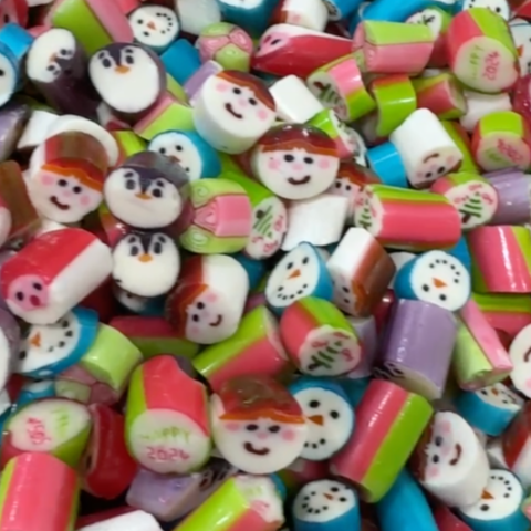 Zubi candy rocks christmas jar