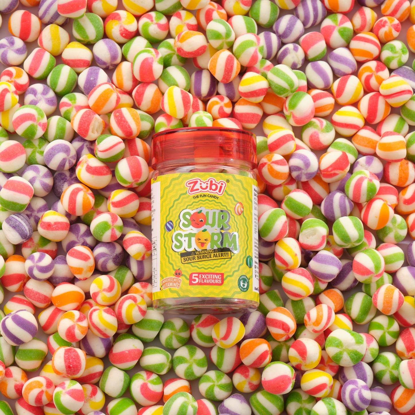Sour Storm - Fruit Medley Jar (Pack of 6)