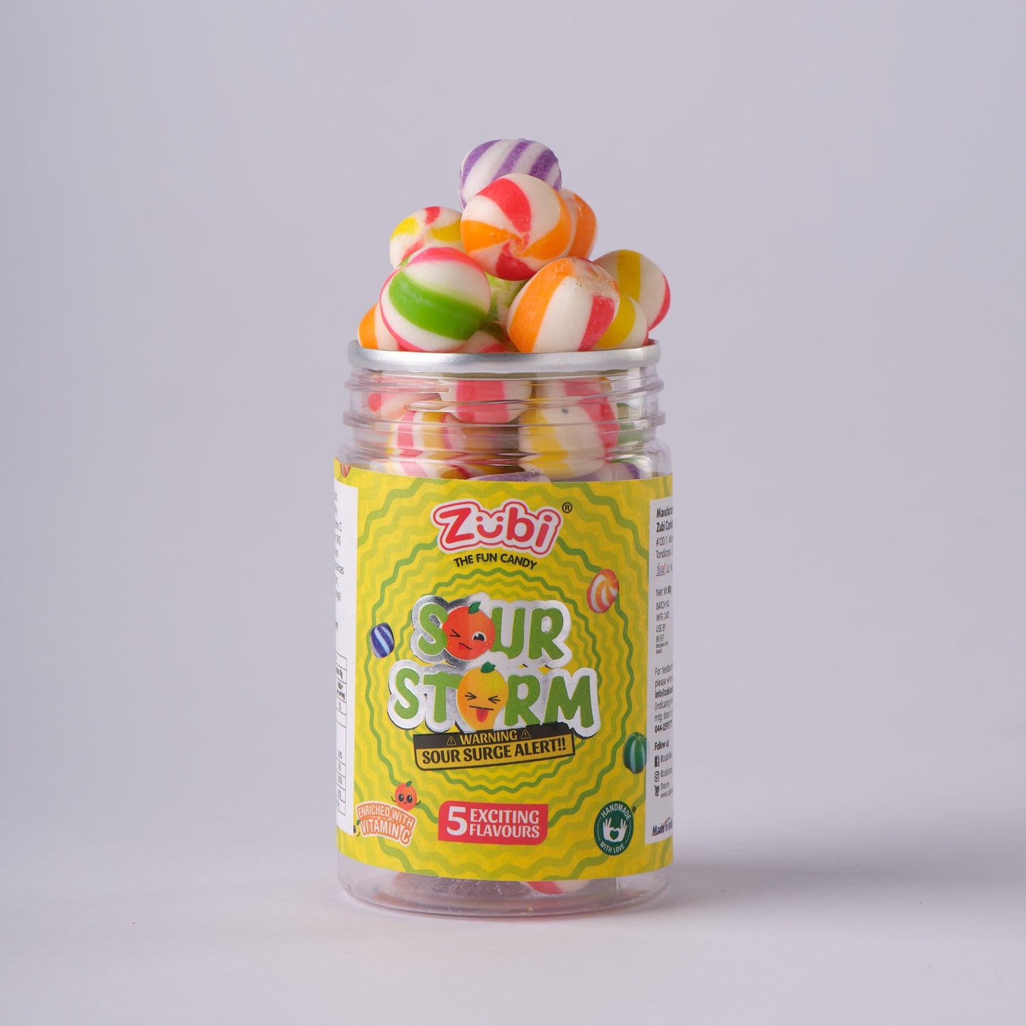 Sour Storm - Fruit Medley Jar (Pack of 6)