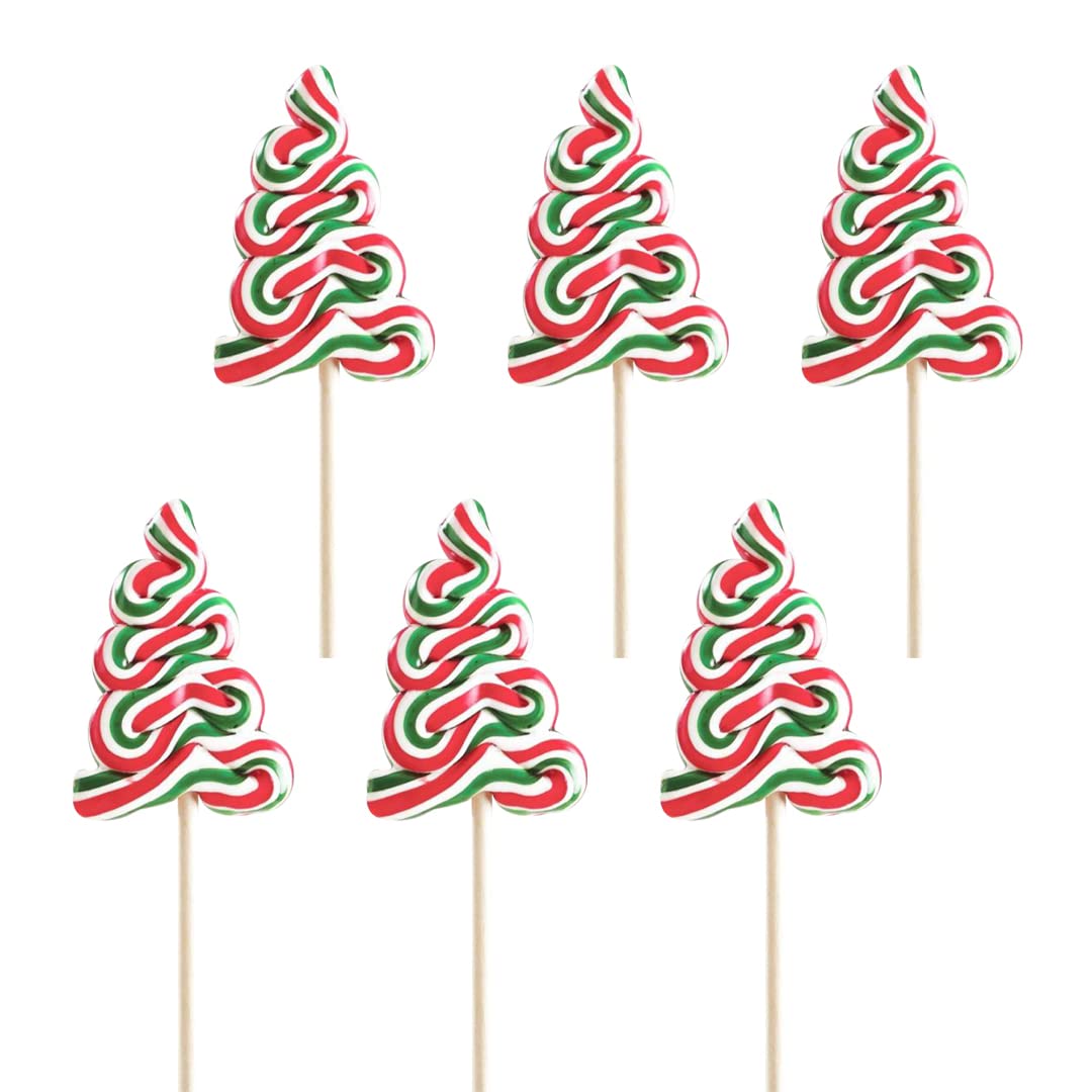 Zubi Christmas Tree Lolly (Strawberry) - Enriched with Vitamin C