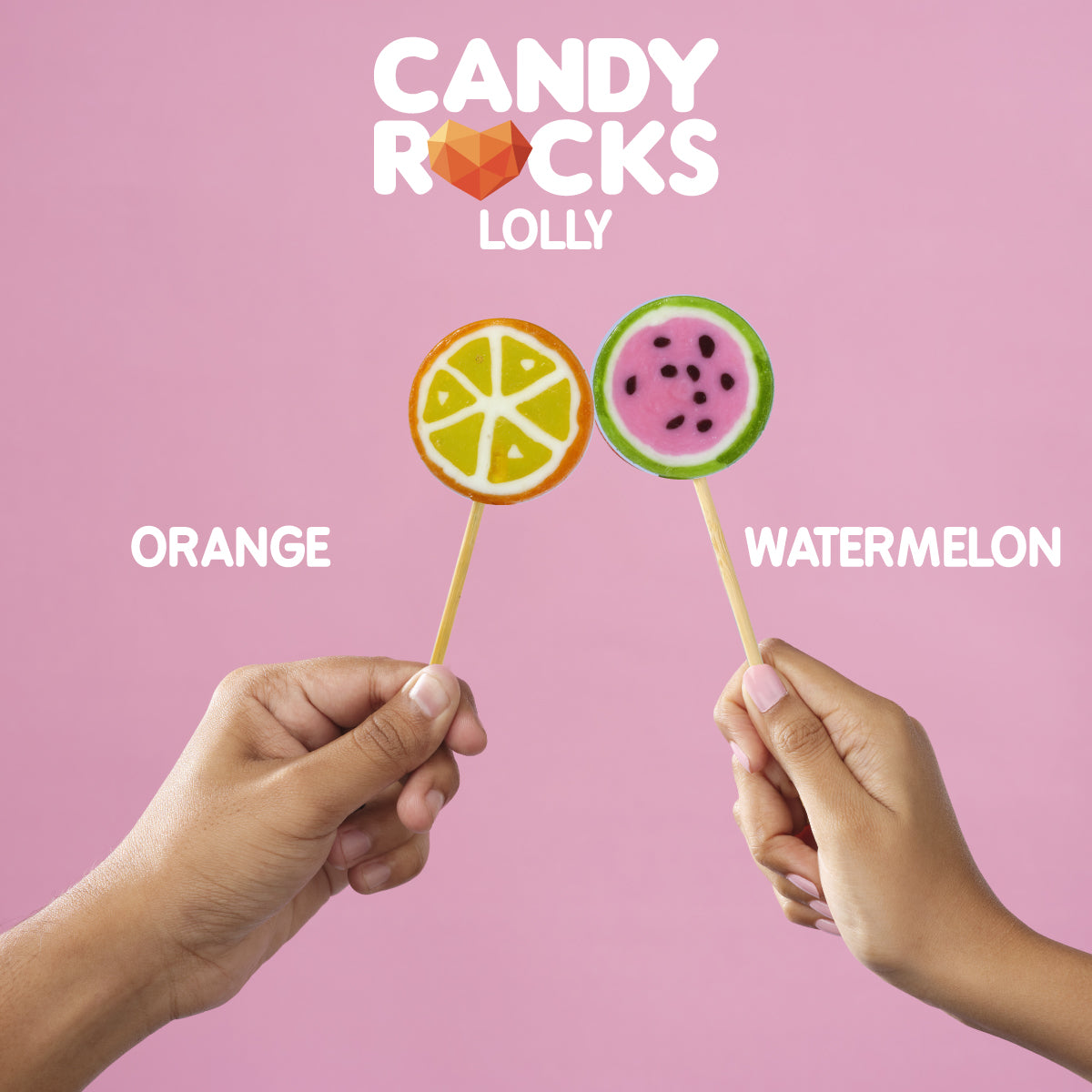 Zubi Candy Rocks Lolly (Assorted) - Enriched with Vitamin C