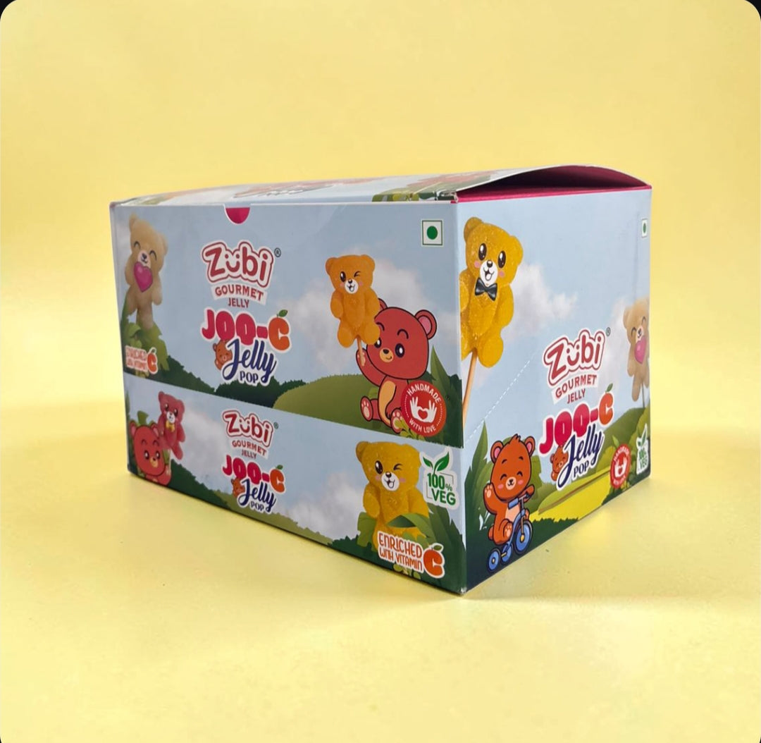 Zubi Gourmet JooC Jelly Teddy Pop - NEW LAUNCH