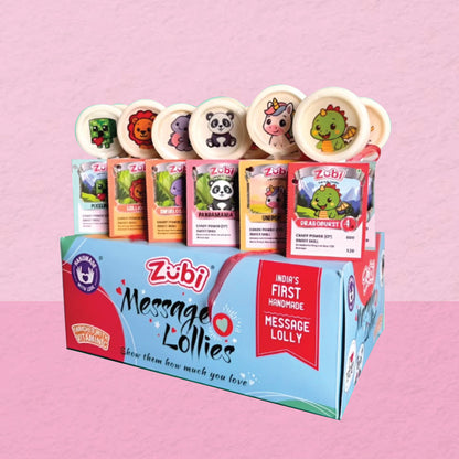 Zubi Collectible Message Lolly
