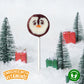 Zubi Penguin Christmas Candy Rocks Lolly (Banoffee) - Enriched with Vitamin C Pack of 6