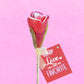 Zubi Red Rose Lolly - Enriched with Vitamin C