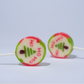 Zubi Christmas Tree Candy Rocks Lolly  - Enriched with Vitamin C Pack of 6