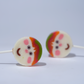 Zubi Elfie Pops Christmas Candy Rocks Lolly -  Enriched with Vitamin C Pack of 6