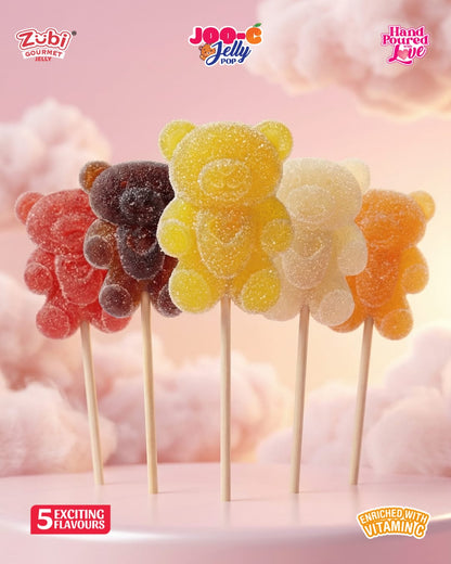 Zubi Gourmet JooC Jelly Teddy Pop - NEW LAUNCH