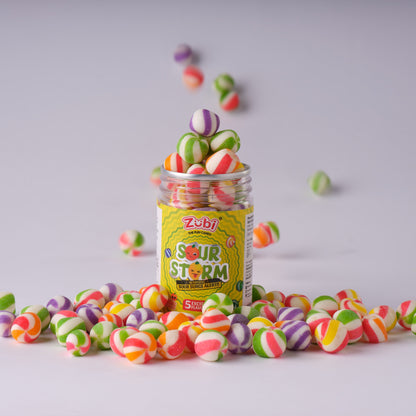 Sour Storm - Fruit Medley Jar (Pack of 6)